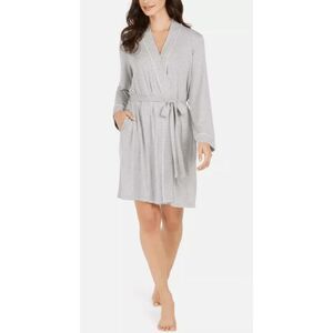 Alfani New W/ Tags size XS women's Gray/White trim short Robe